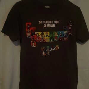 Marvel Periodic Table Graphic Tee